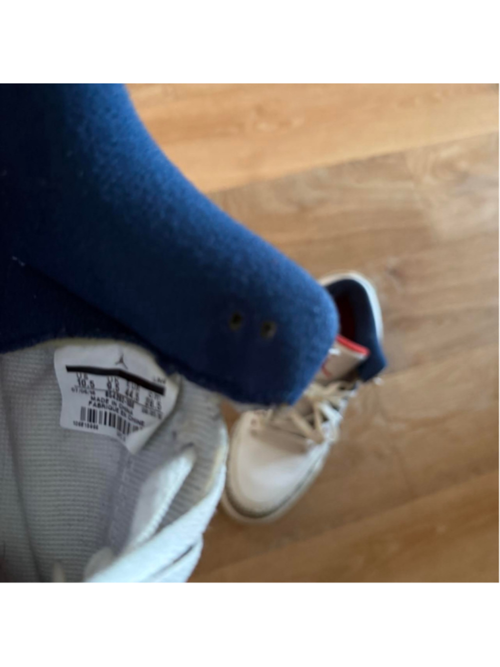 Air Jordan 3 Retro "True Blue" size 10 - Picture 3 of 3